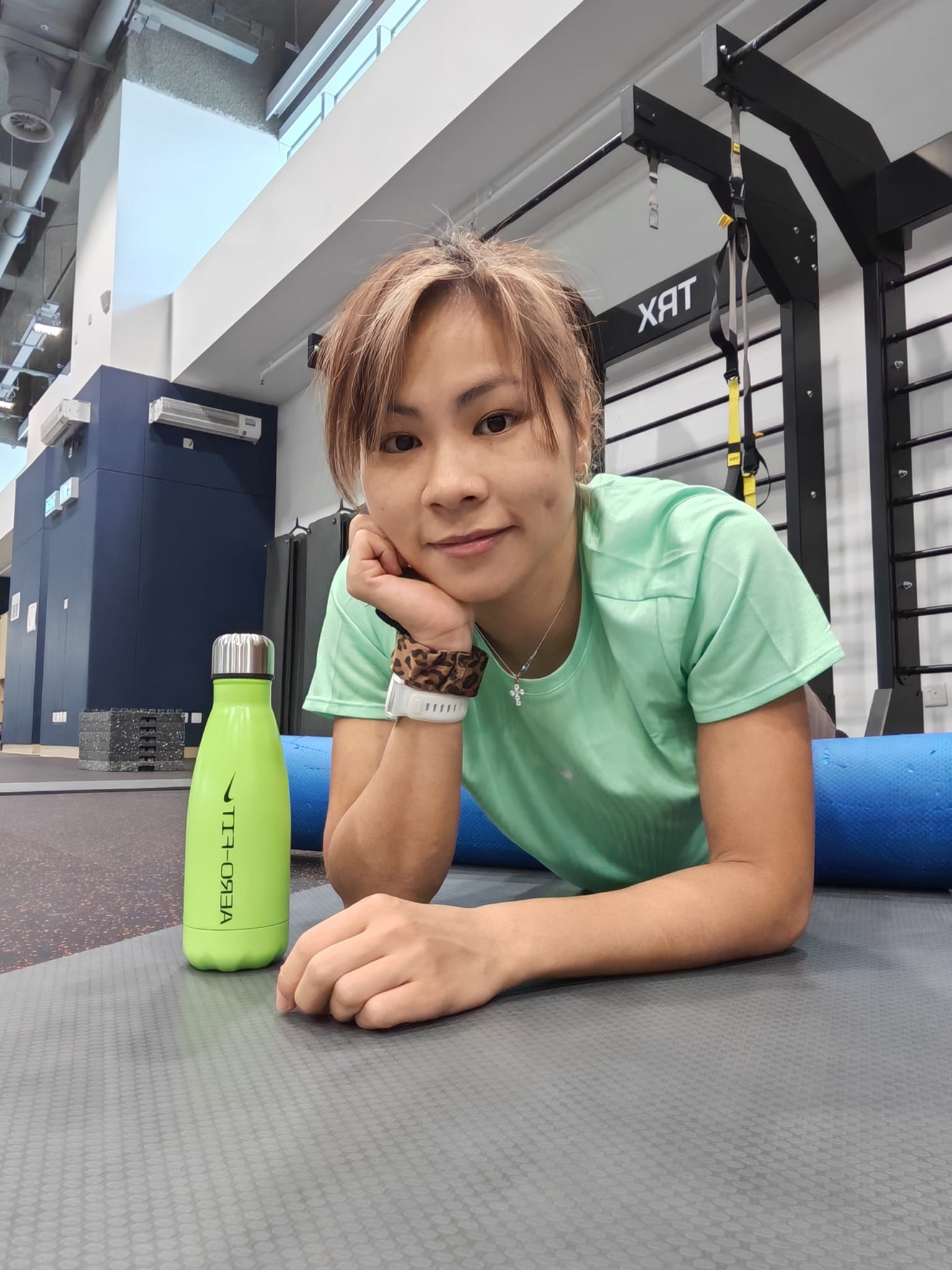 Christy Yiu Kit Ching running and training